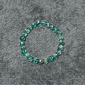 Green Beaded Bracelet